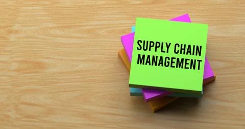 Supply chain management Stock Illustration