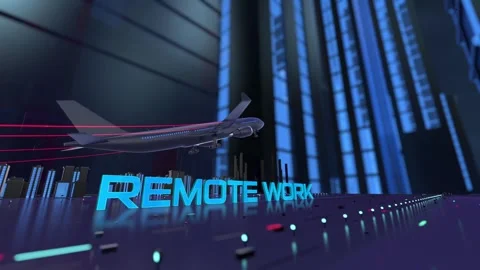 Supply Chain-Remote Work Stock Footage 265799471