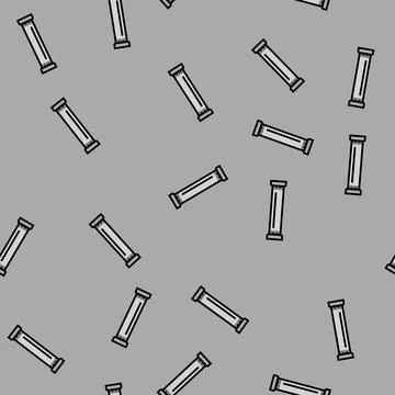 Supply pipeline vector seamless pattern Stock Illustration