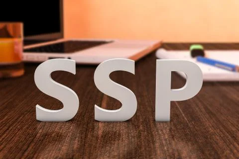 Supply Side Platform Stock Illustration