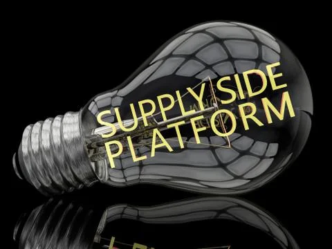 Supply Side Platform Stock Illustration