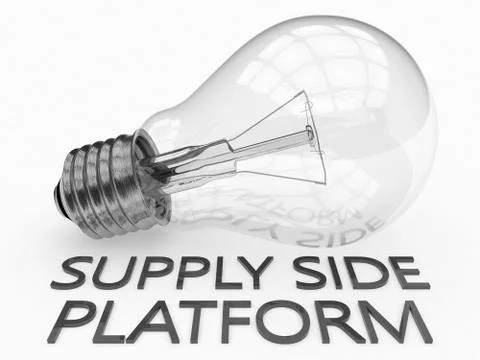 Supply Side Platform Stock Illustration