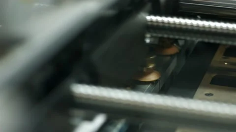 Supplying the printing press. Stock Footage 61469047