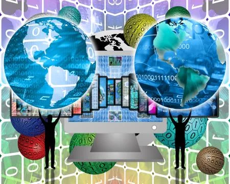 Support and support イラスト素材