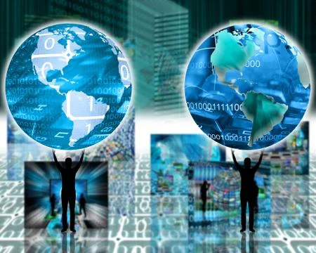 Support and support Stock Illustration