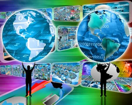 Support and support Stock Illustration