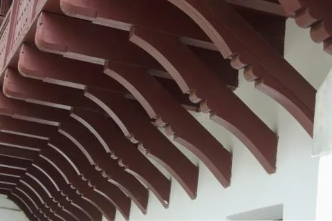 Support beams Foto stock