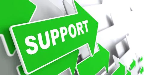 Support. Business Concept. Stock-Illustration
