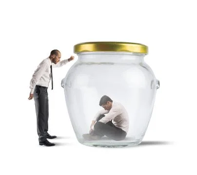 Support in business problem Foto stock