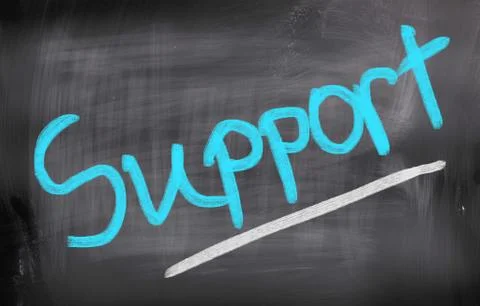 Support concept Stock Illustration