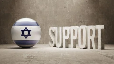 Support Concept. Illustrazione stock