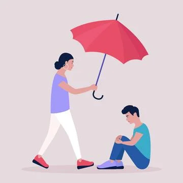 Support concept Stock Illustration