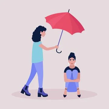 Support concept Stock Illustration