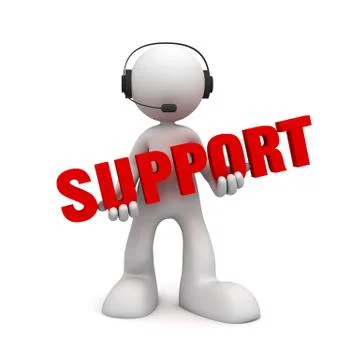 Support concept illustration Stock Illustration