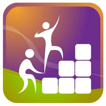 Support development Stock Illustration
