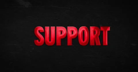 Support Word Stock Video Footage | Royalty Free Support Word Videos | Pond5