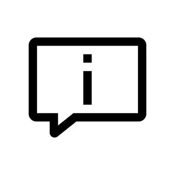 Support icon line isolated on white background. Black flat thin icon on mod.. Illustrazione stock