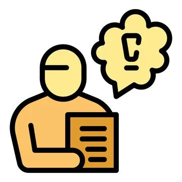 Support icon vector flat Stock Illustration