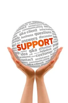 Support Stock Illustration