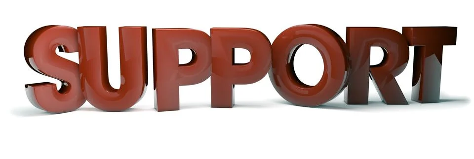 Support Stock Illustration