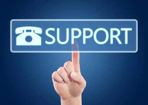 Support Stock Illustration