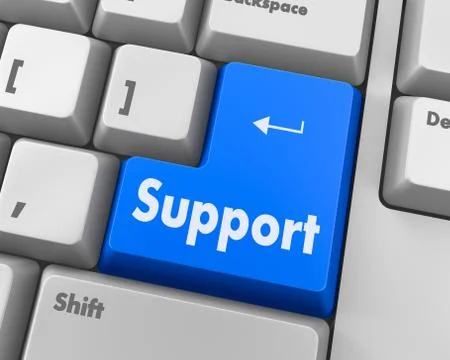 Support 스톡 일러스트