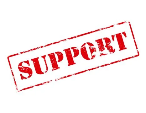 Support Stock Illustration