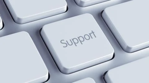 Support key. Stock Illustration