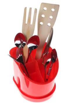 Support for kitchen utensil Stock Photos