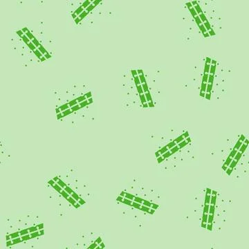 Support machine svm algorithm glyph vector seamless pattern Illustrazione stock