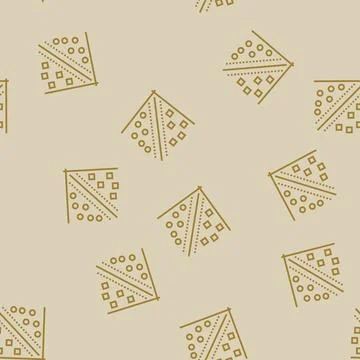 Support machine svm algorithm line seamless pattern Stock Illustration