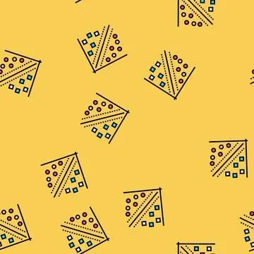 Support machine svm algorithm vector seamless pattern イラスト素材