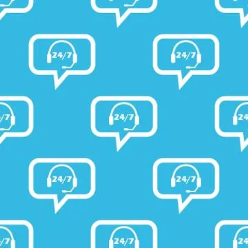 Support message pattern Stock Illustration