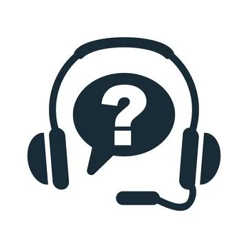 Support Service Headset, Support Service, Customer Support, Customer Servic.. Stock Illustration