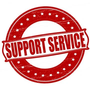 Support service Stock Illustration