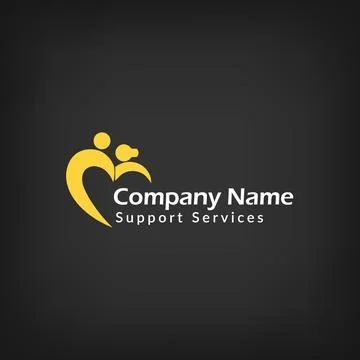 Support Services 스톡 일러스트