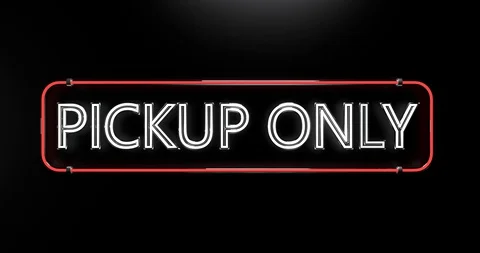 Support small business pickup only service, service pickup and order online, 4K Stock Footage 129401633