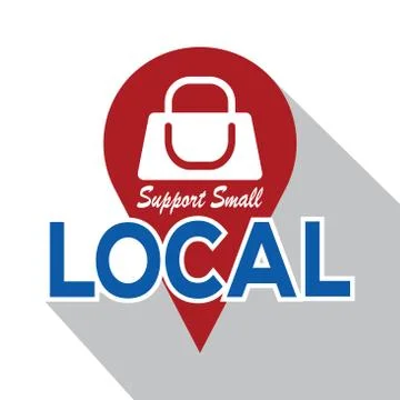 Support small poster Stock Illustration