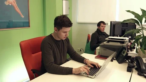 The Support Staff in Office Are Discussing the Problem Stock Footage 75680708