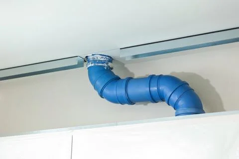 Support structure for plasterboard closure between wall units and kitchen c.. Stock Photos