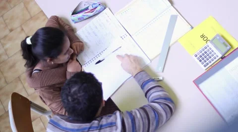 Support teacher and student learning at school Stock-Footage 47188076