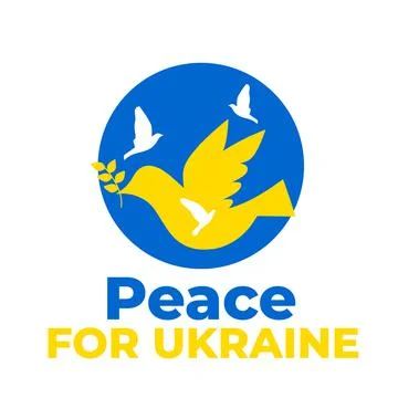 Support ukraine vector design Stock Illustration
