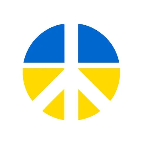 Support ukraine vector design Stock Illustration