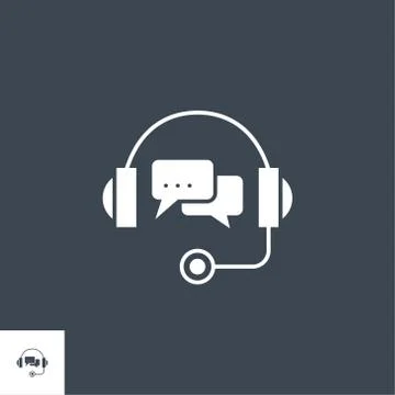 Support Vector Glyph Icon Stock Illustration