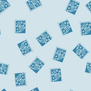 Support vector machine learning glyph vector seamless pattern Stock Illustration