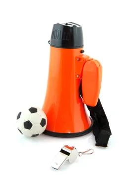 Supporting soccer Stock Photos
