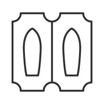 Suppositories pack icon in line design. suppository blister, rectal medicine on Stock Illustration