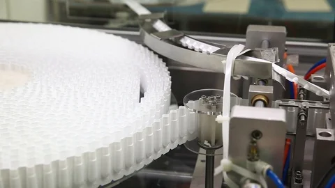 Suppositories packaging Stock Footage 95641355