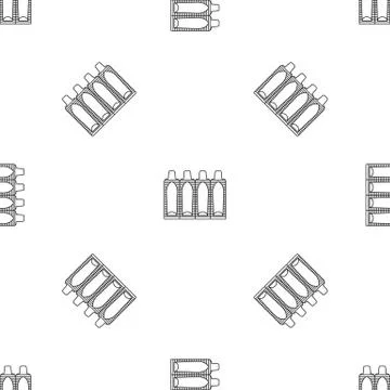 Suppositories pattern seamless vector Stock Illustration