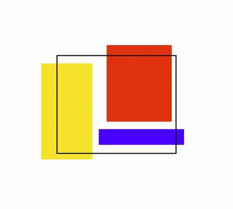 Suprematism Stock Illustration